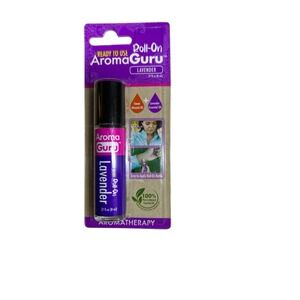 Aroma Guru Roll On Lavender Essential Oil Sweet Almond & Lavender Oils‎